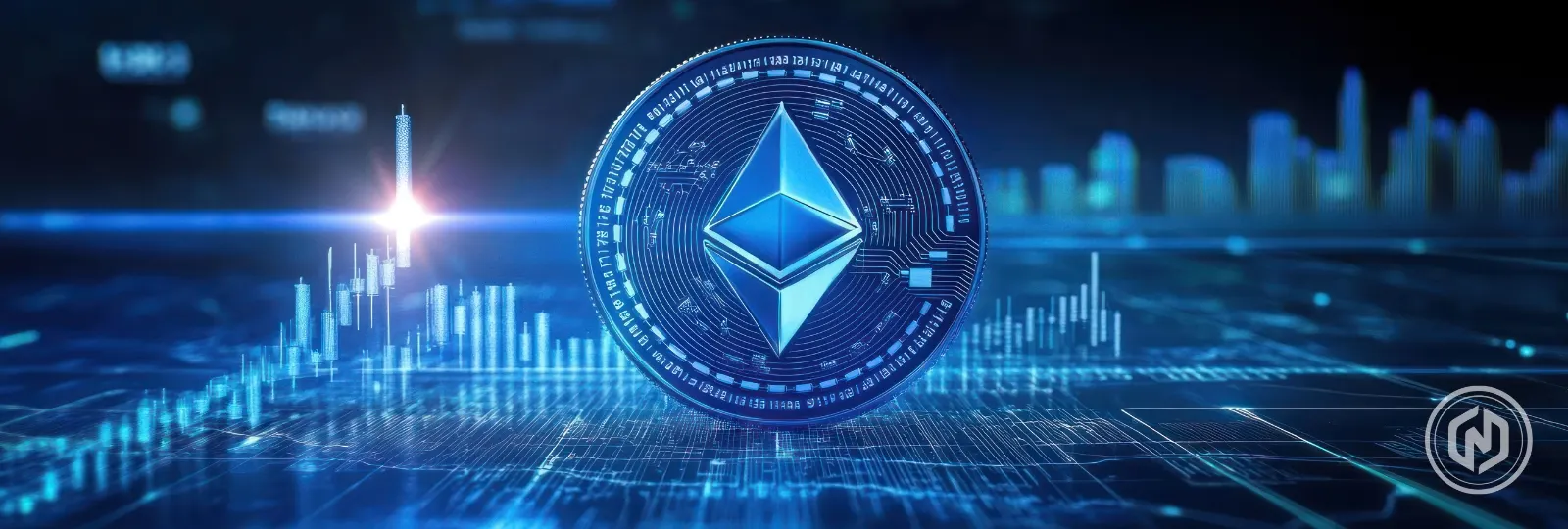 标题：以太坊网络的本地加密货币ETH跌幅超过4.7％